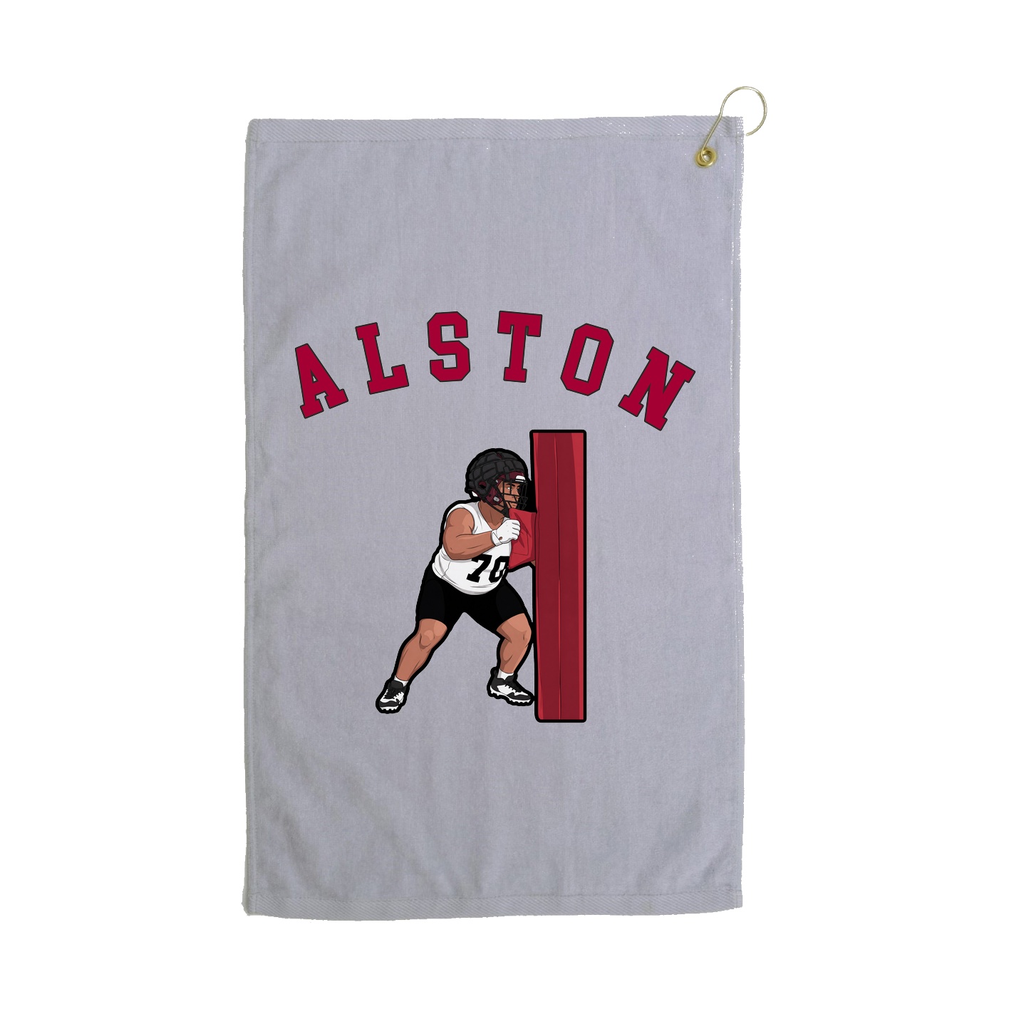 Golf Towel — Shirsey Arch in Grey