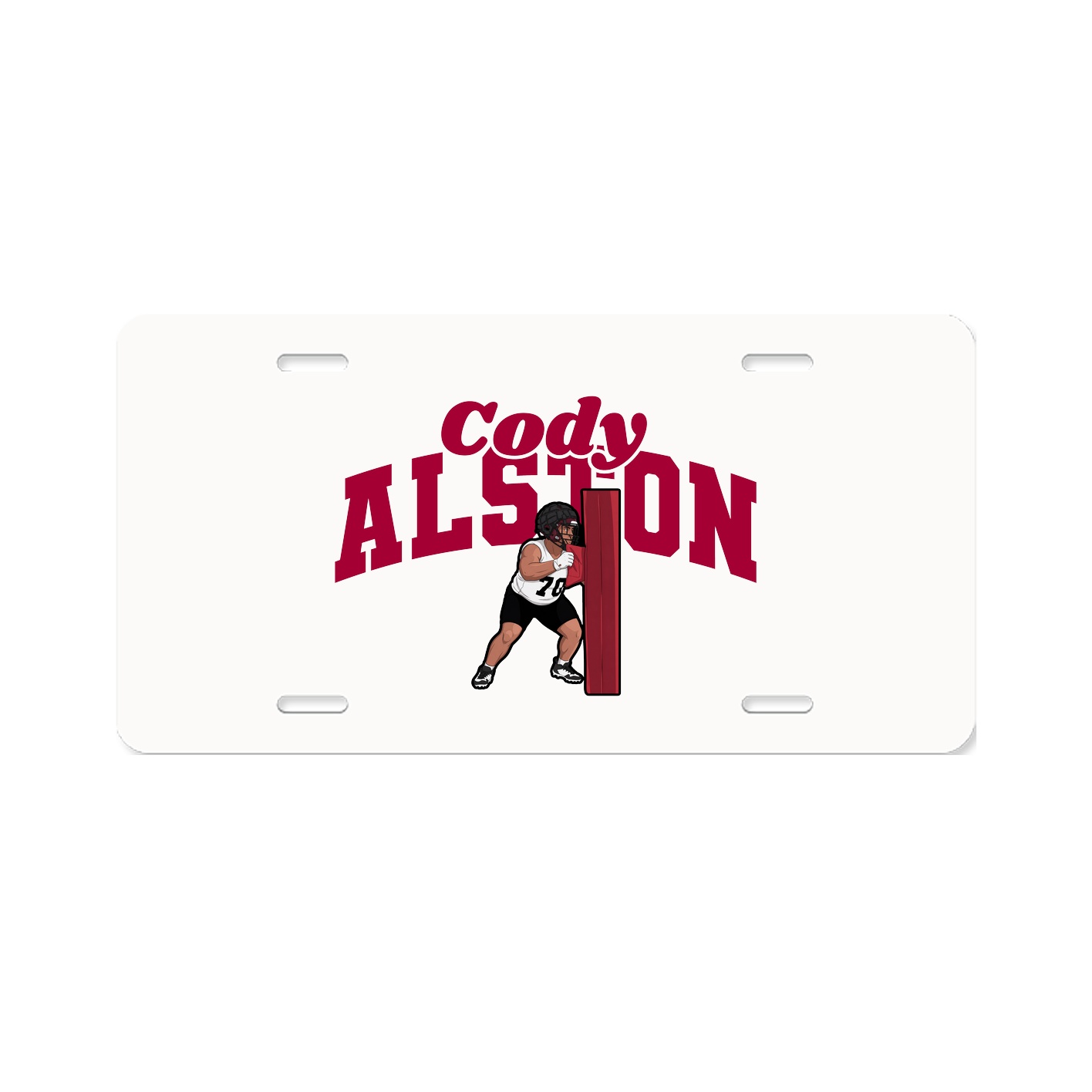 License Plate — Signature Arch in Classic