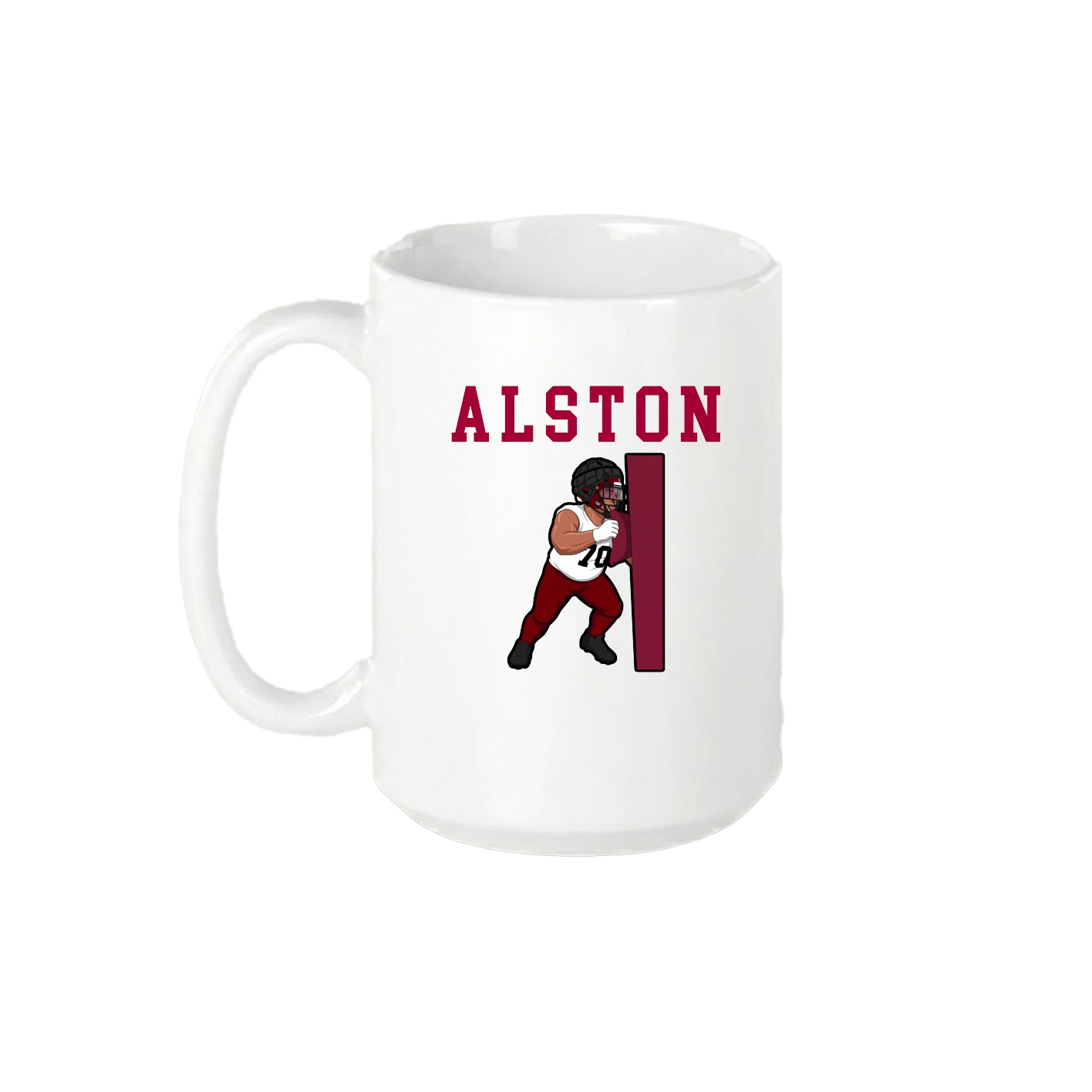 15oz Coffee Mug — Shirsey in White