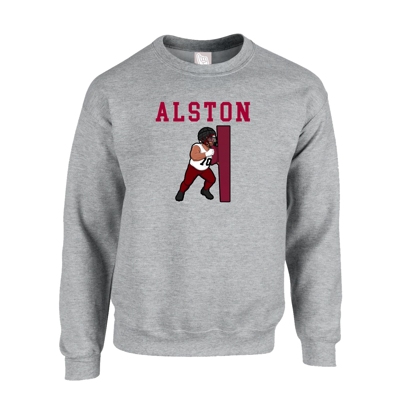 Fleece Crew — Shirsey in Grey