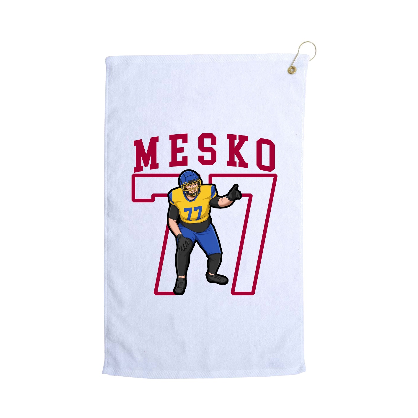 Golf Towel — Shirsey in White