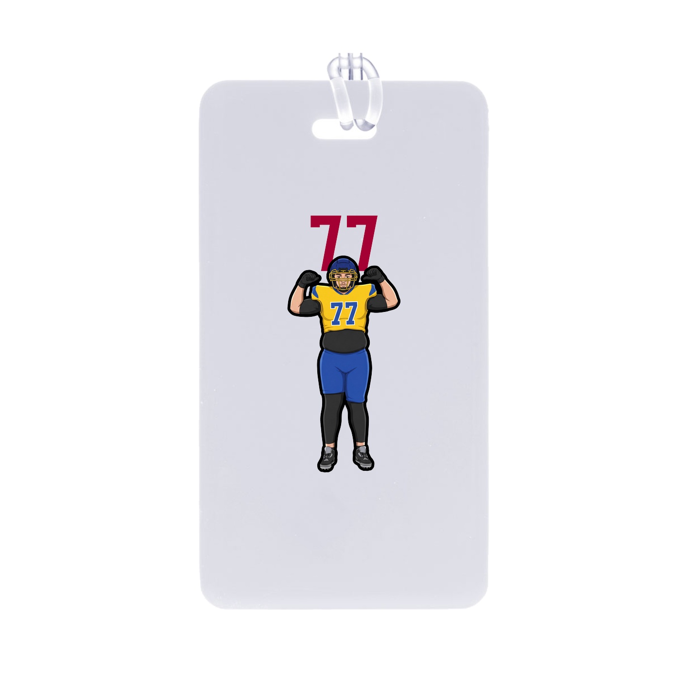 Bag Tag — Number Top in Classic