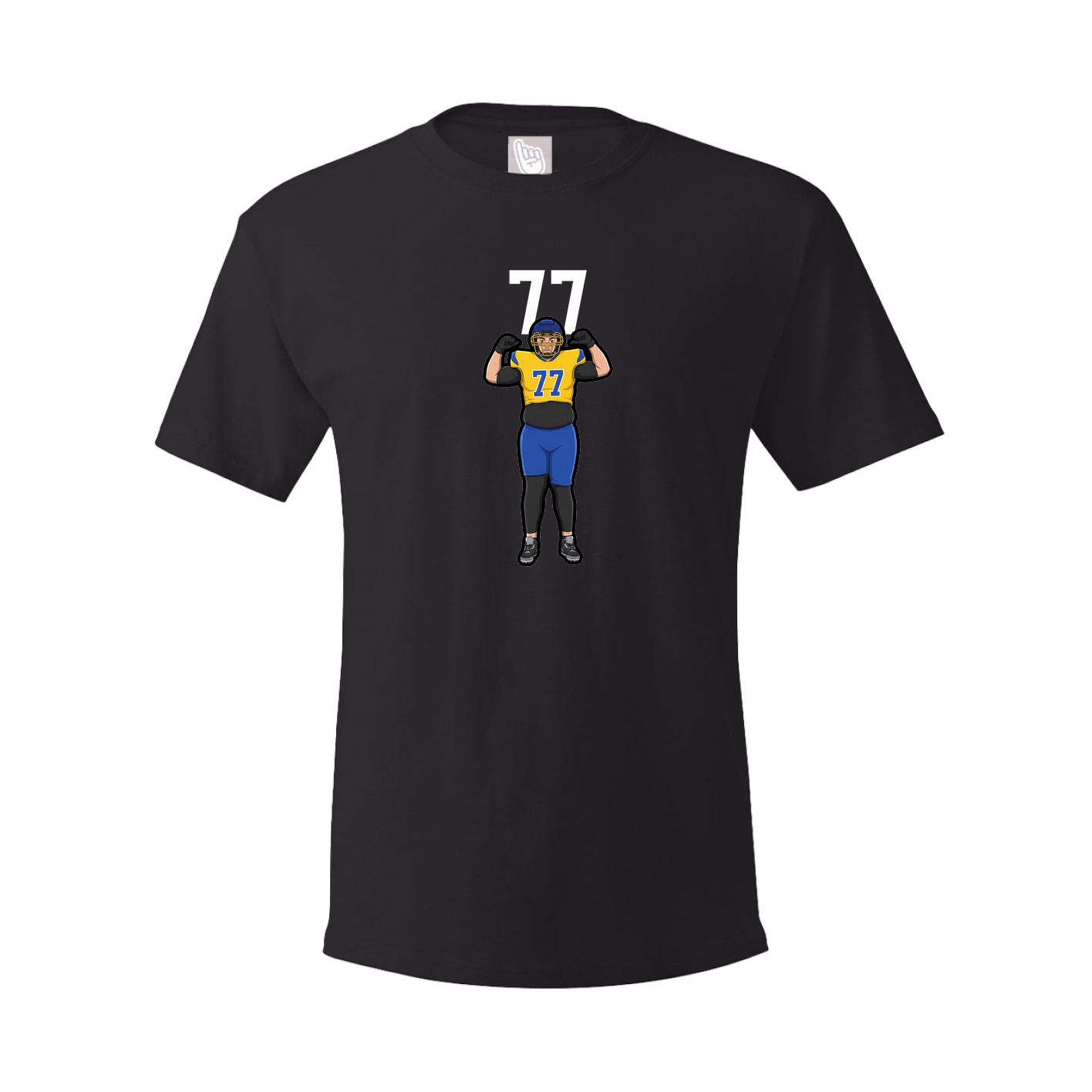 Tee — Number Top in Black
