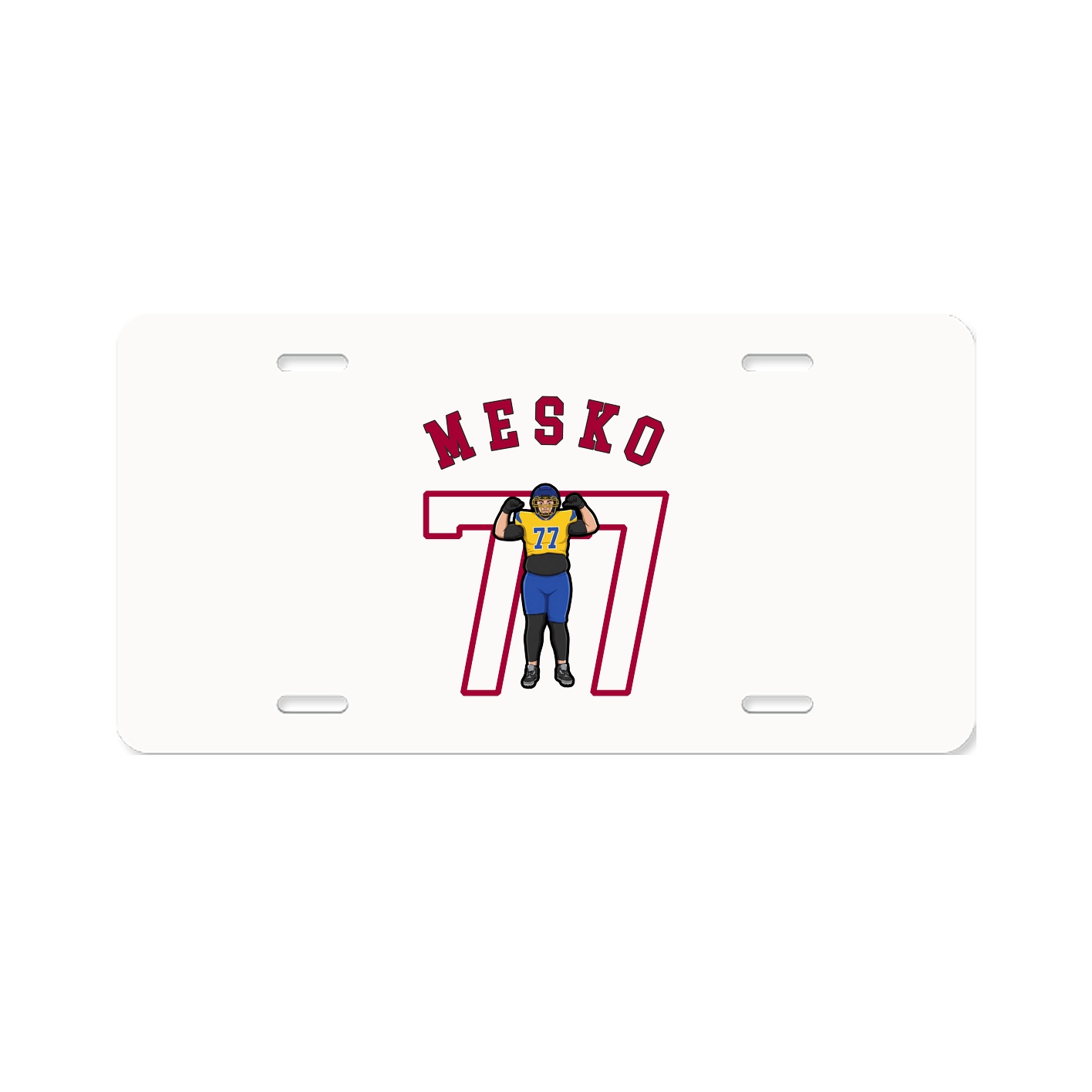 License Plate — Shirsey Arch in Classic