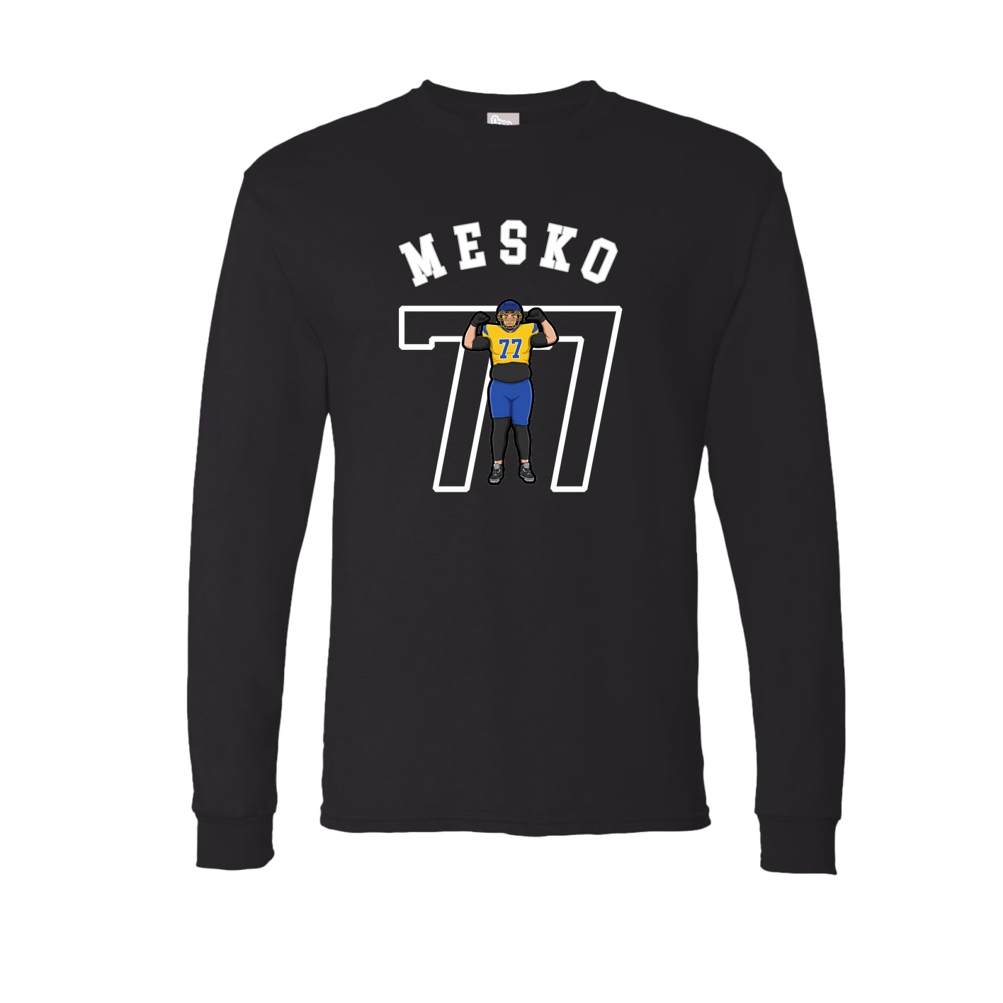 Long Sleeve Tee — Shirsey Arch in Black