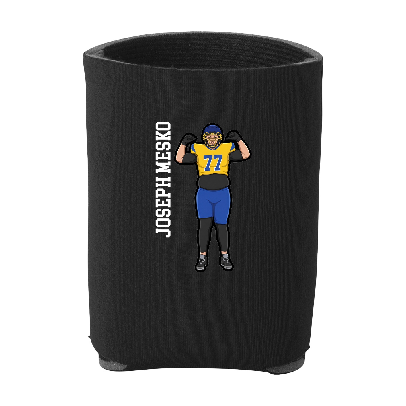 Can Holder — Name Vertical in Black