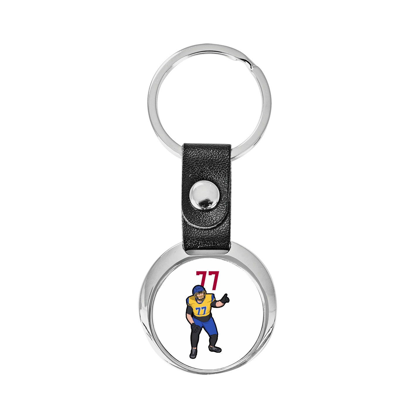 Key Chain — Number Top in Classic