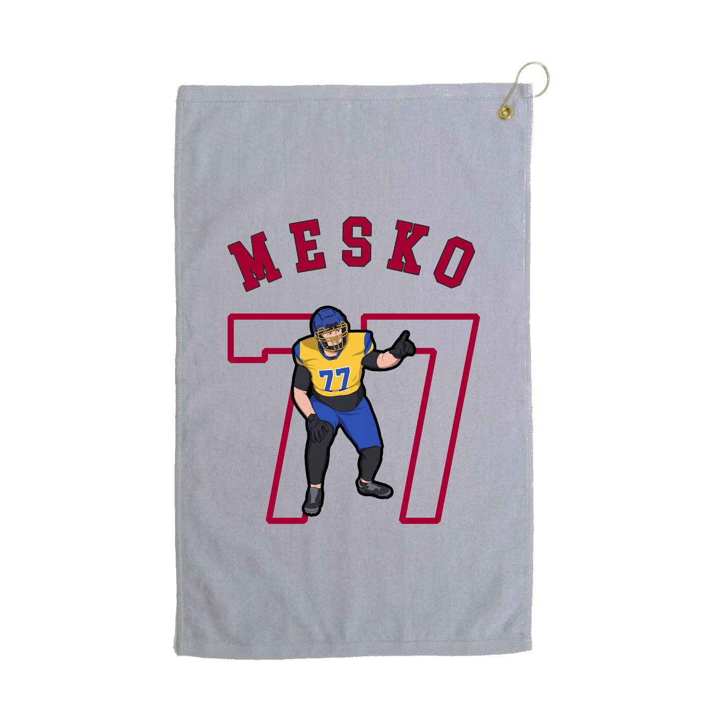Terry Velour Golf Towel