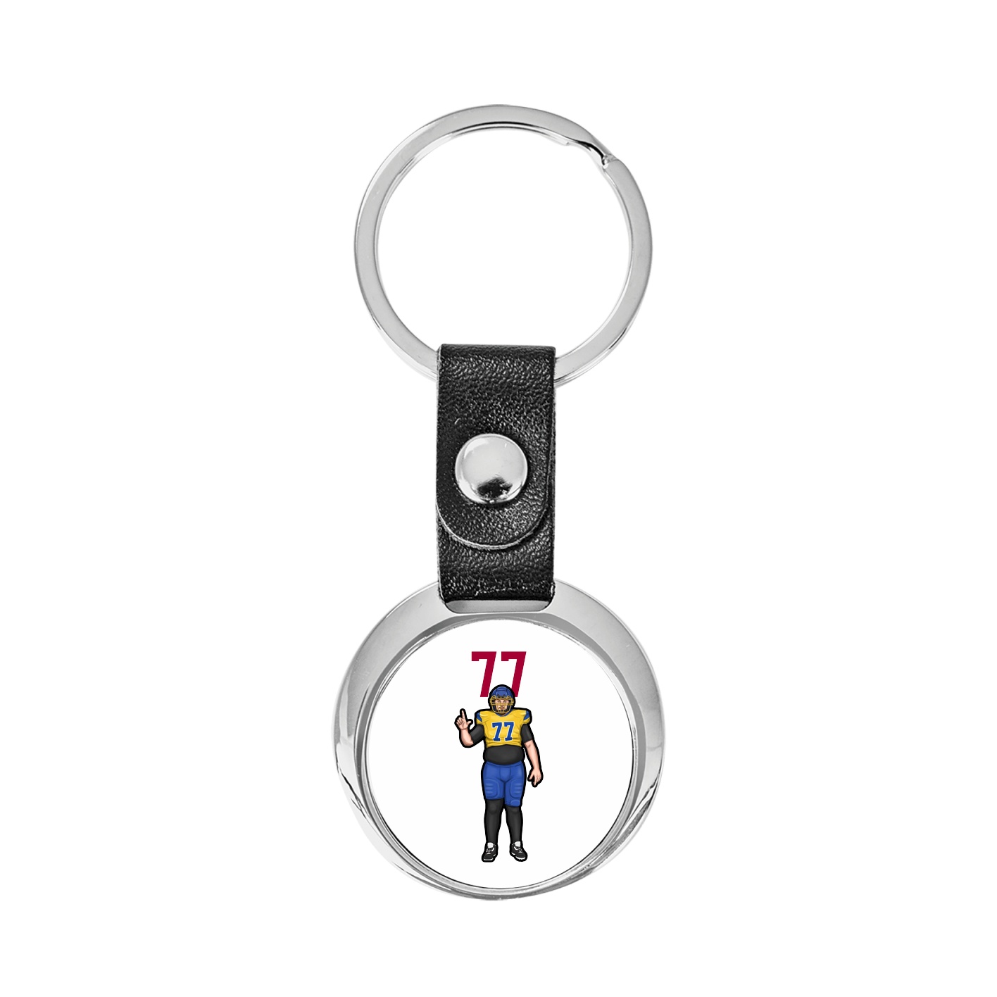 Key Chain — Number Top in Classic
