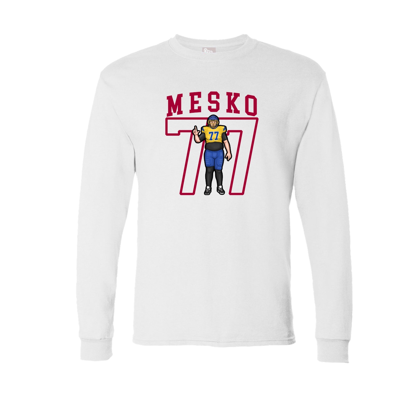 Long Sleeve Tee — Shirsey in White