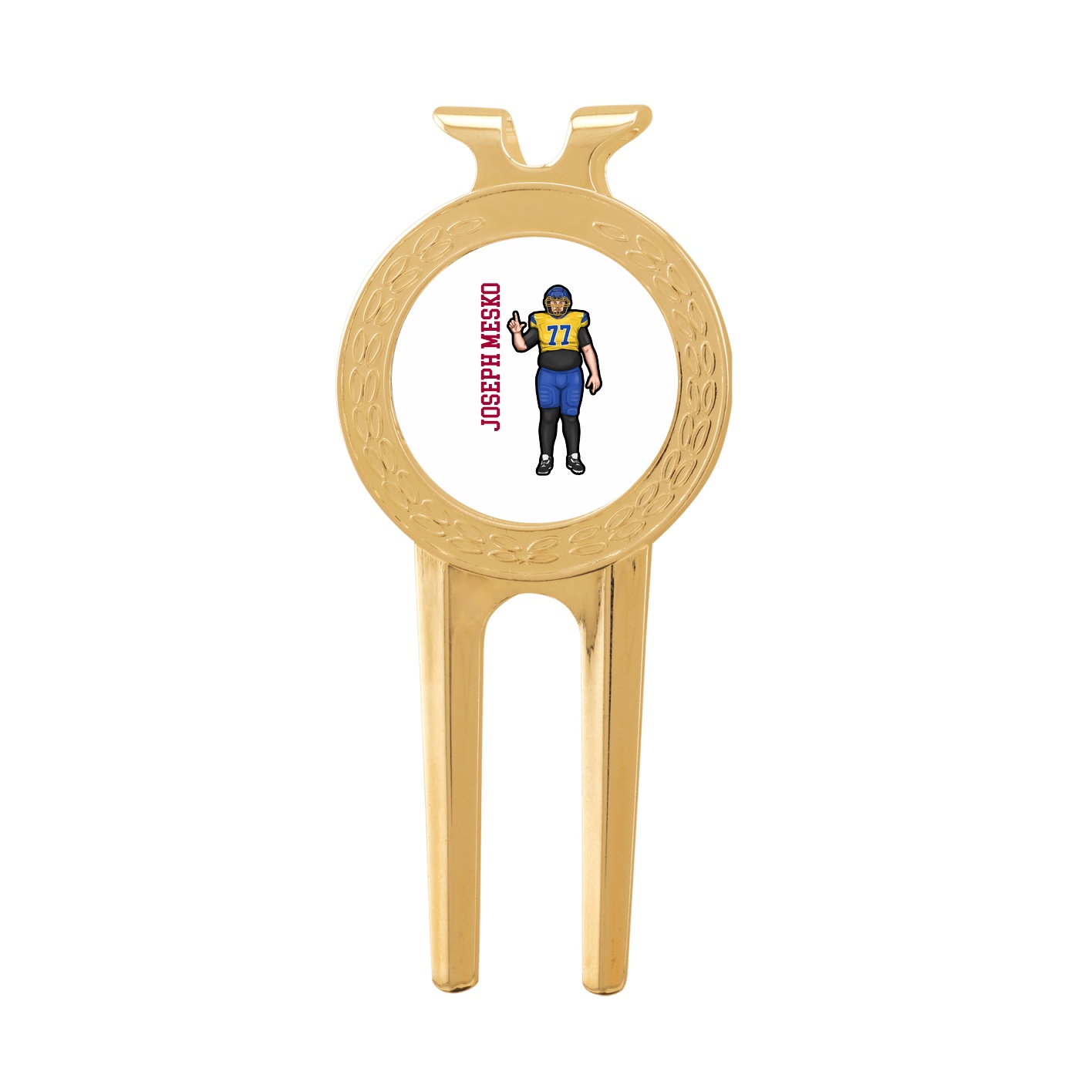 Divot Tool with Ball Marker — Name Vertical in Classic