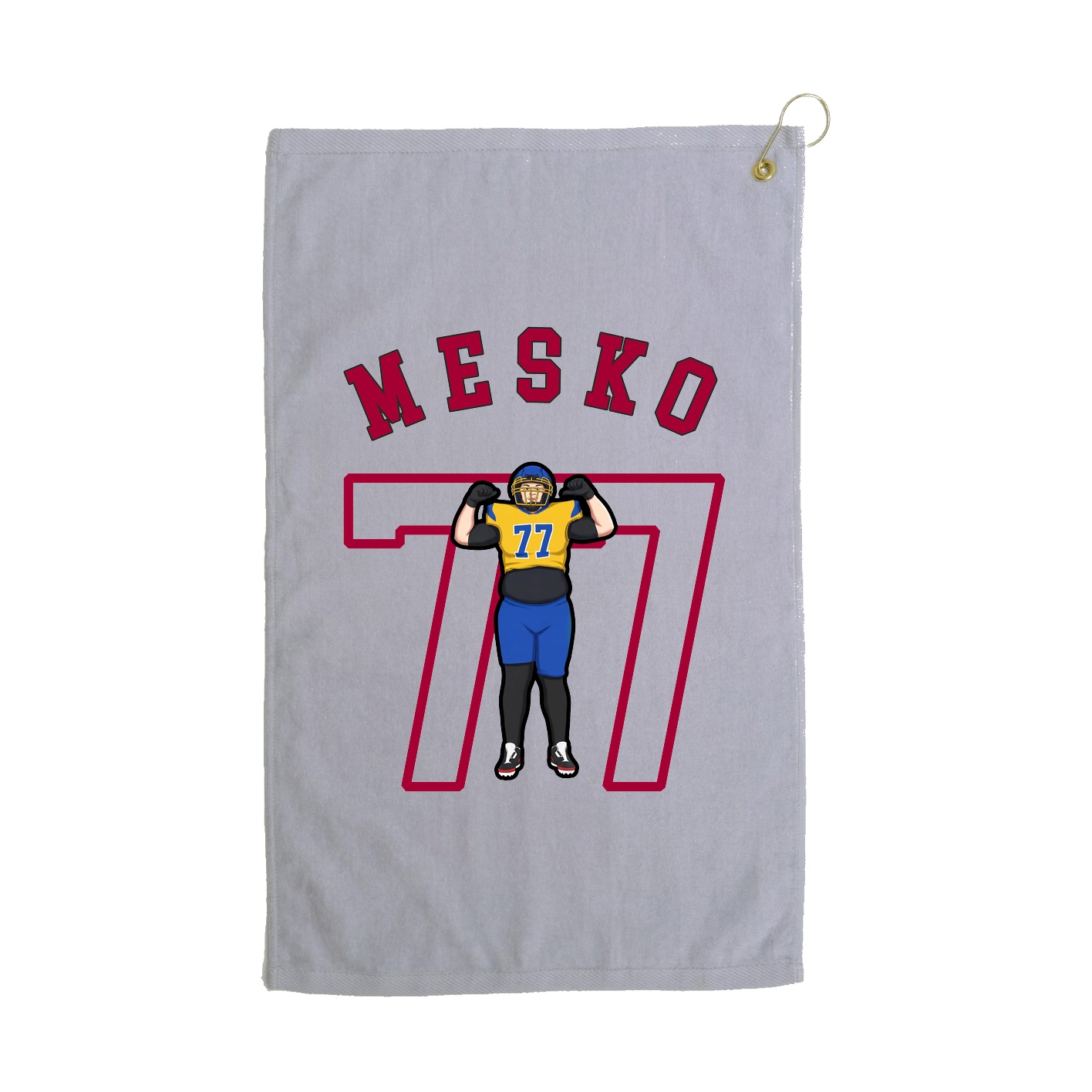 Golf Towel — Shirsey Arch in Grey