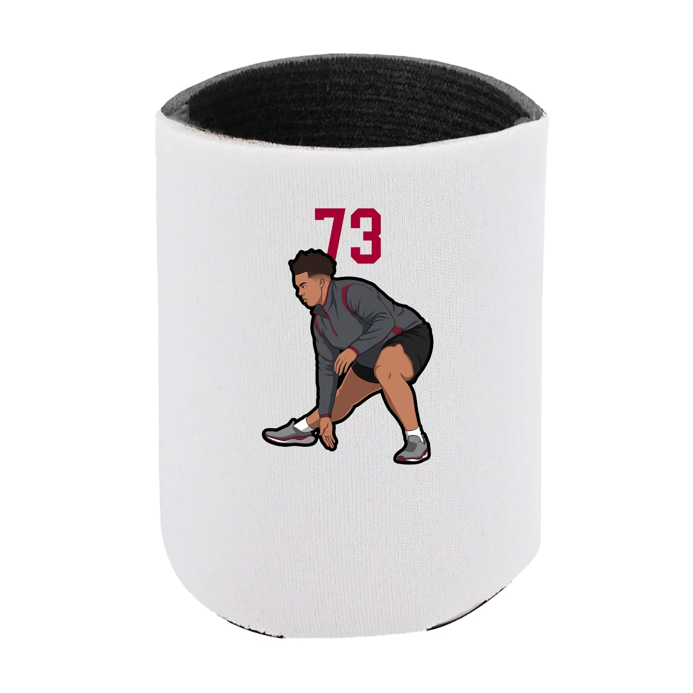 Can Holder — Number Top in White