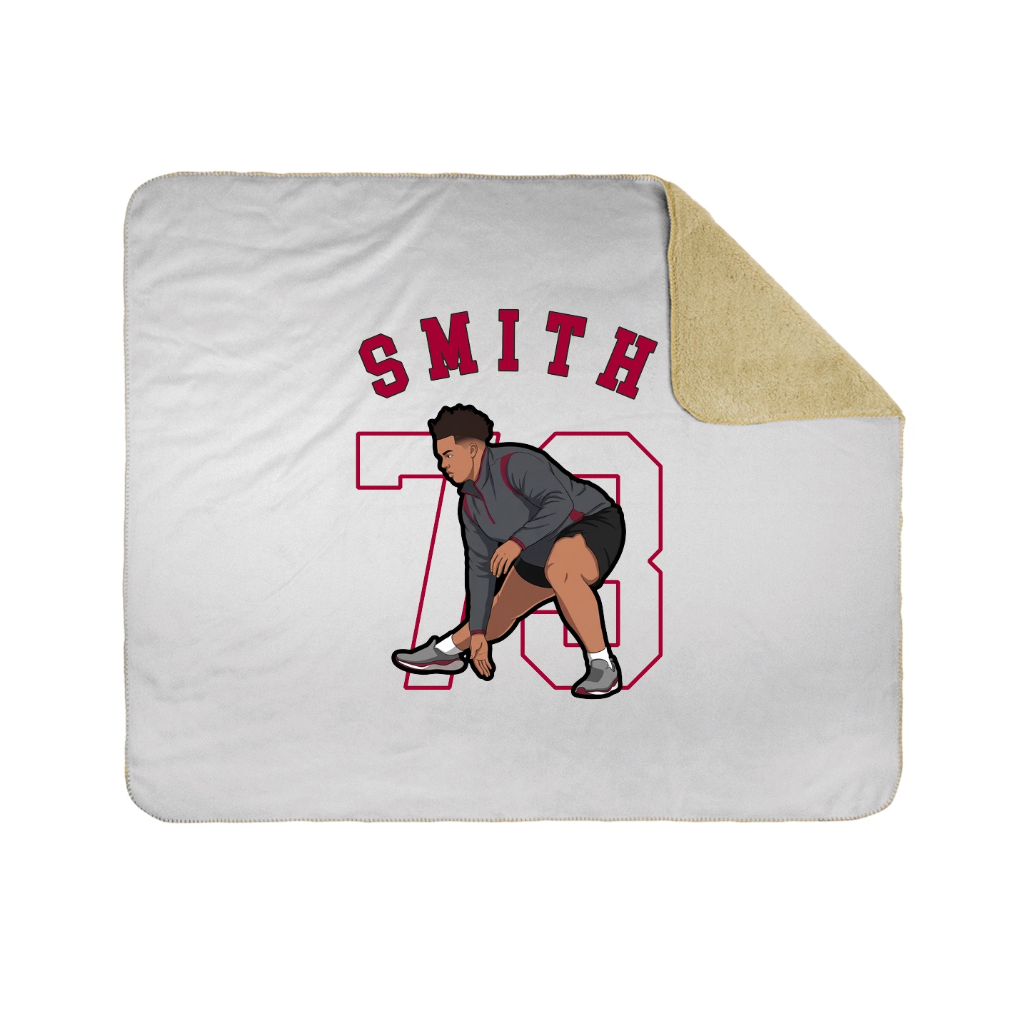 Throw Blanket — Shirsey Arch in White