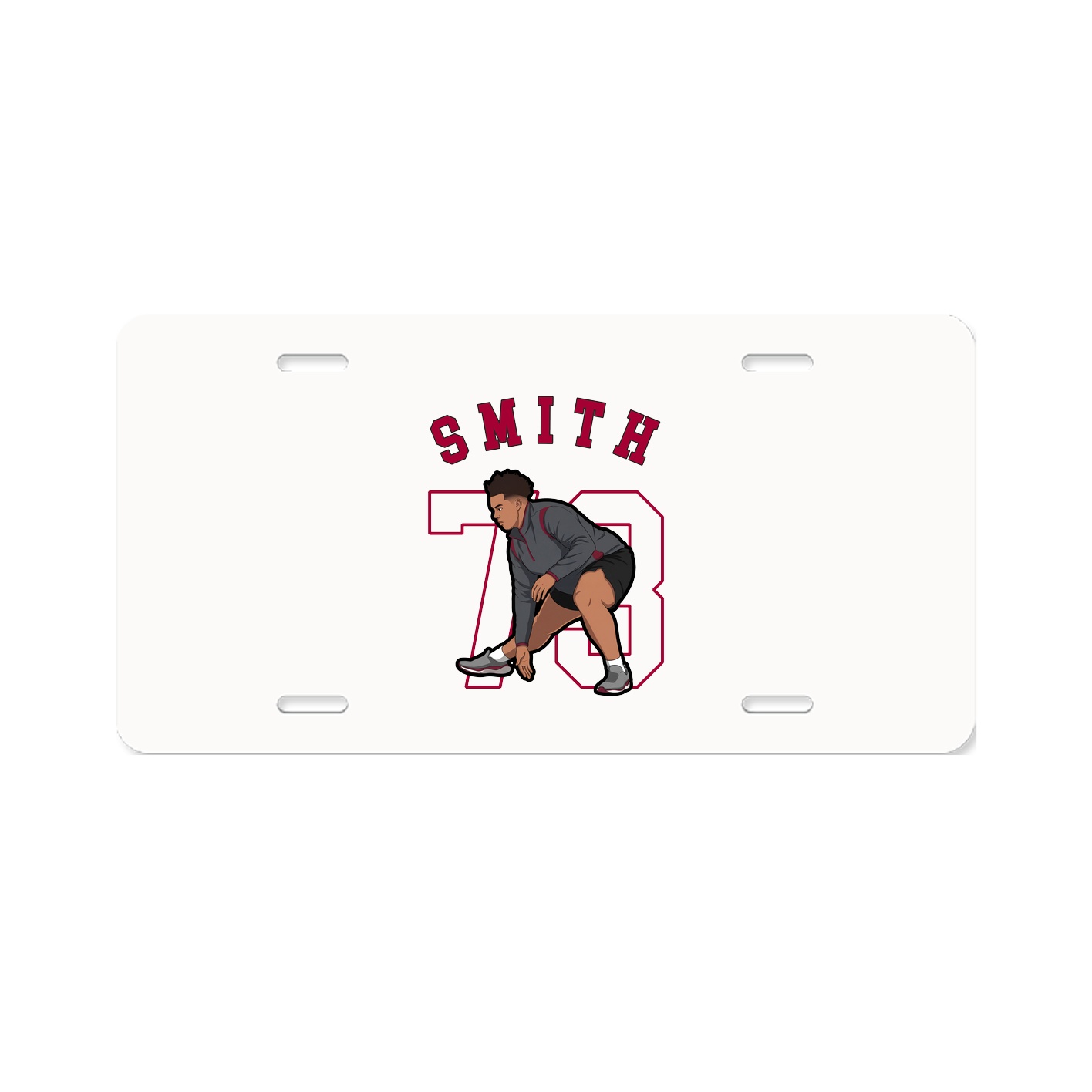 License Plate — Shirsey Arch in Classic