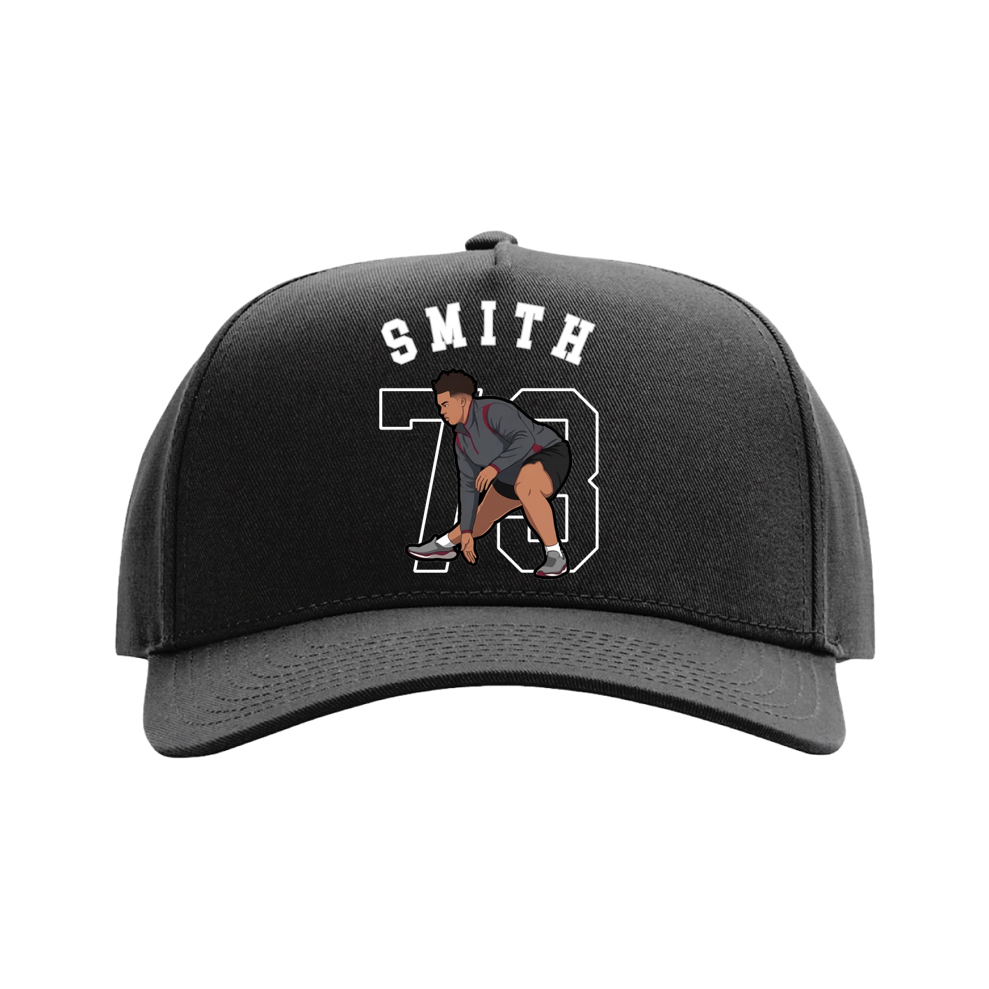 Full Fabric Five-Panel Champ Cap