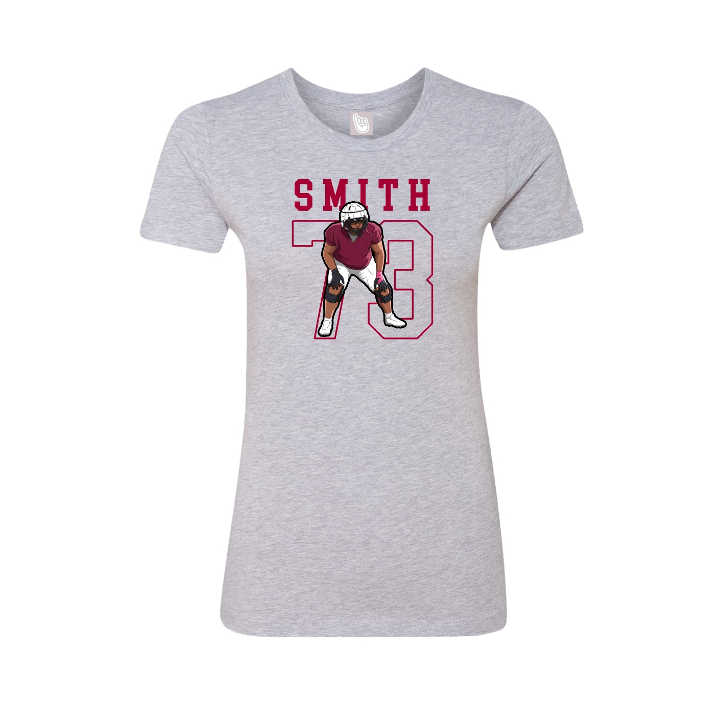 Fitted Women's Tee — Shirsey in Grey