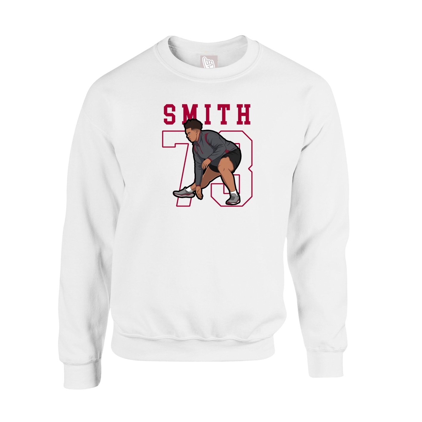 Fleece Crew — Shirsey in White