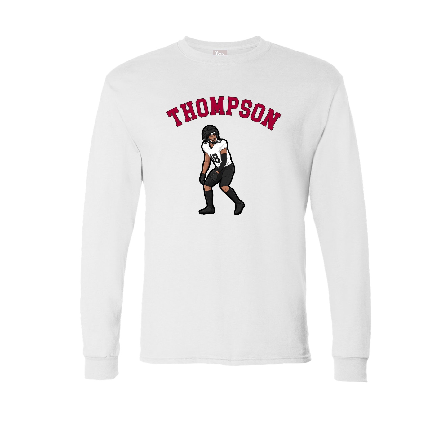 Long Sleeve Tee — Shirsey Arch in White