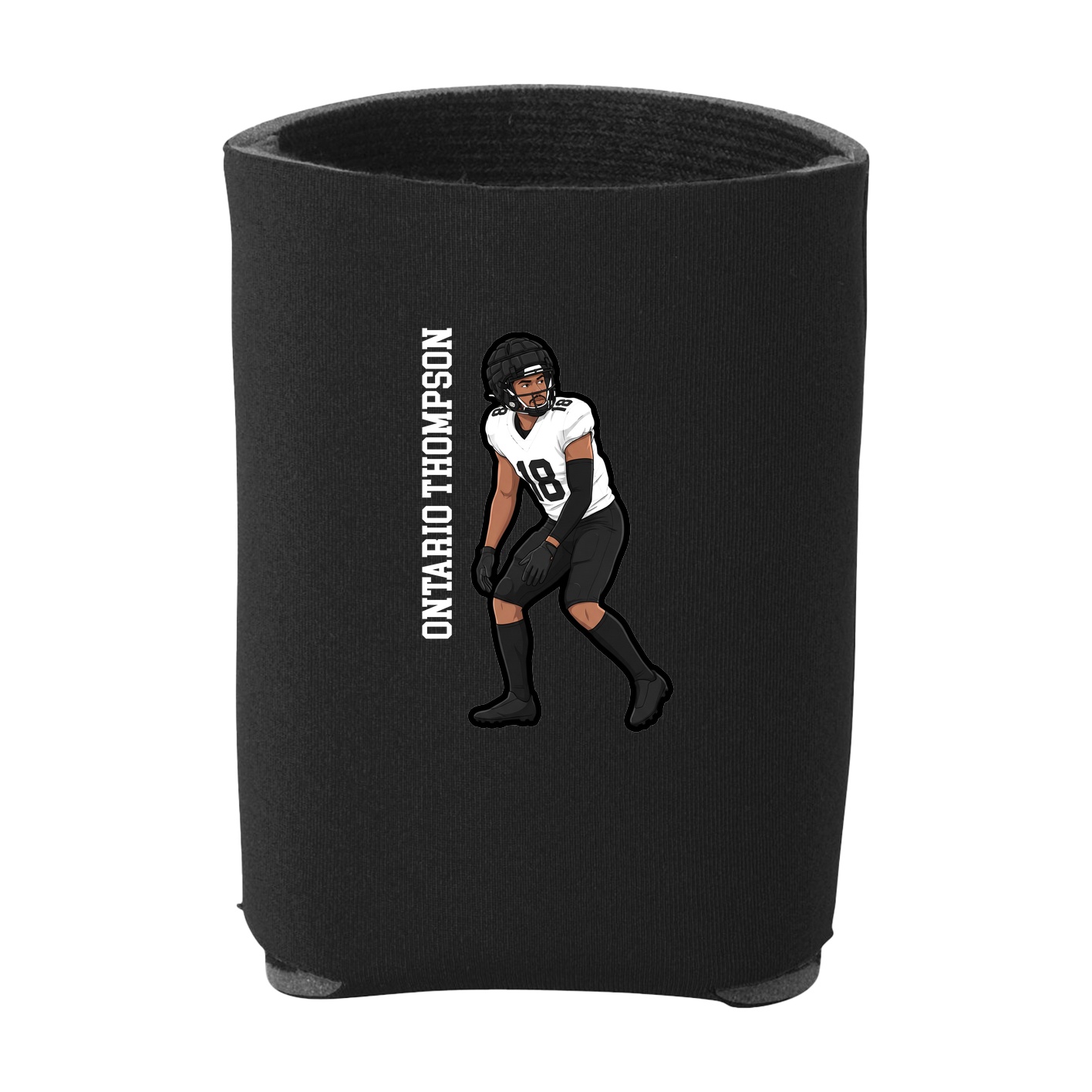 Can Holder — Name Vertical in Black