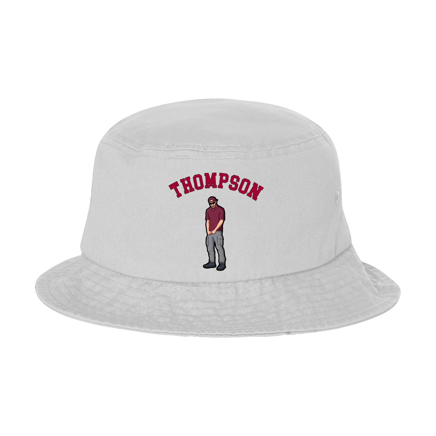 Bucket Cap — Shirsey Arch in White
