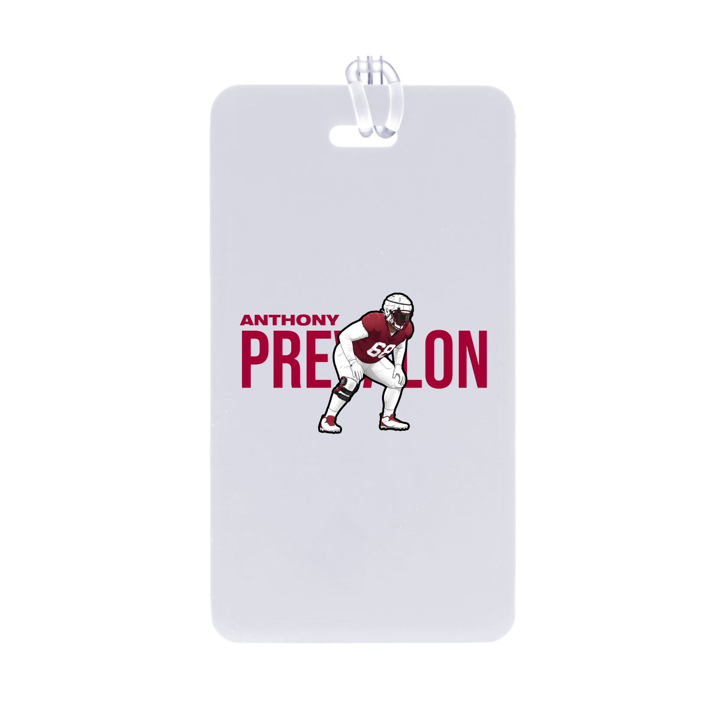 Bag Tag — Player Name in Classic