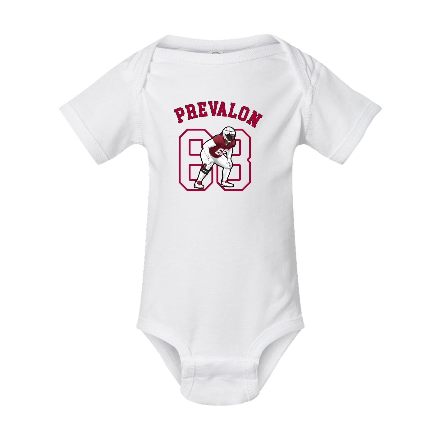Baby Onesie — Shirsey Arch in White