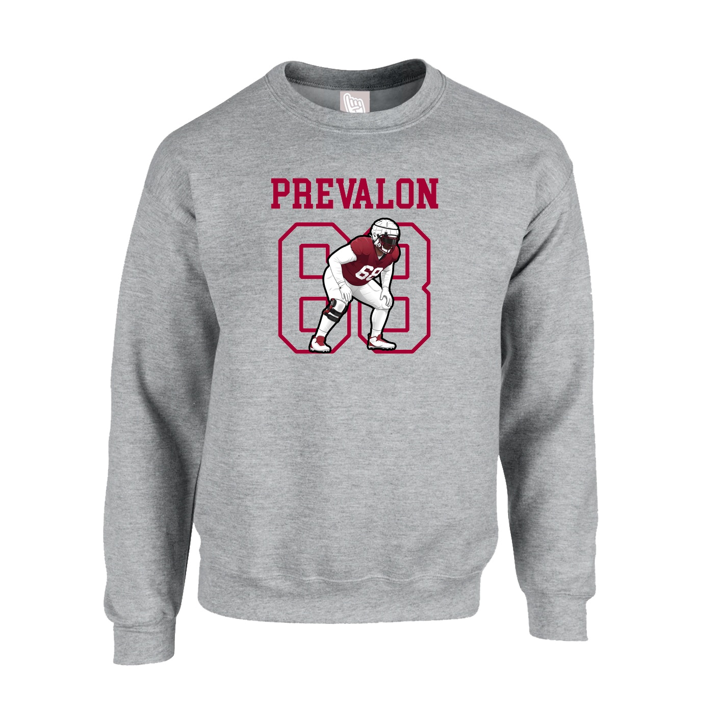 Fleece Crew — Shirsey in Grey