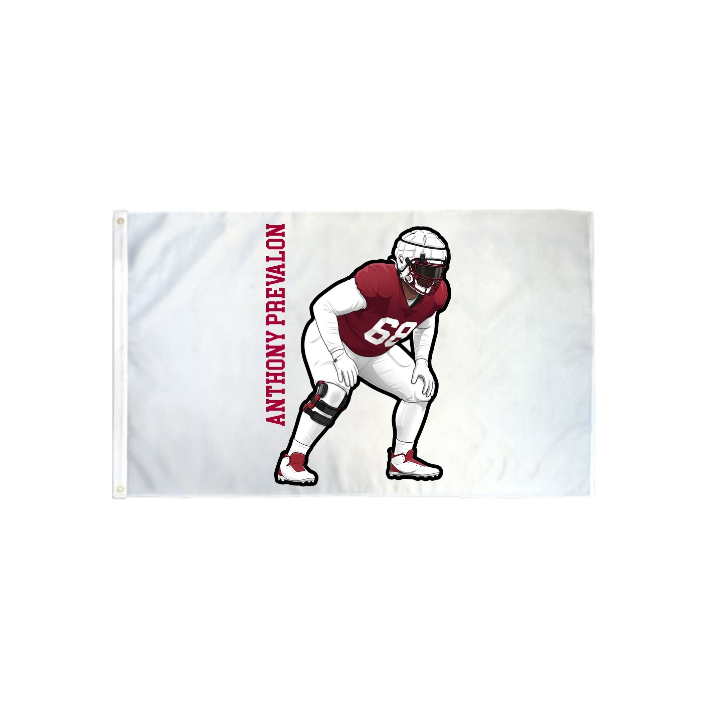3x5 Flag — Name Vertical in Classic