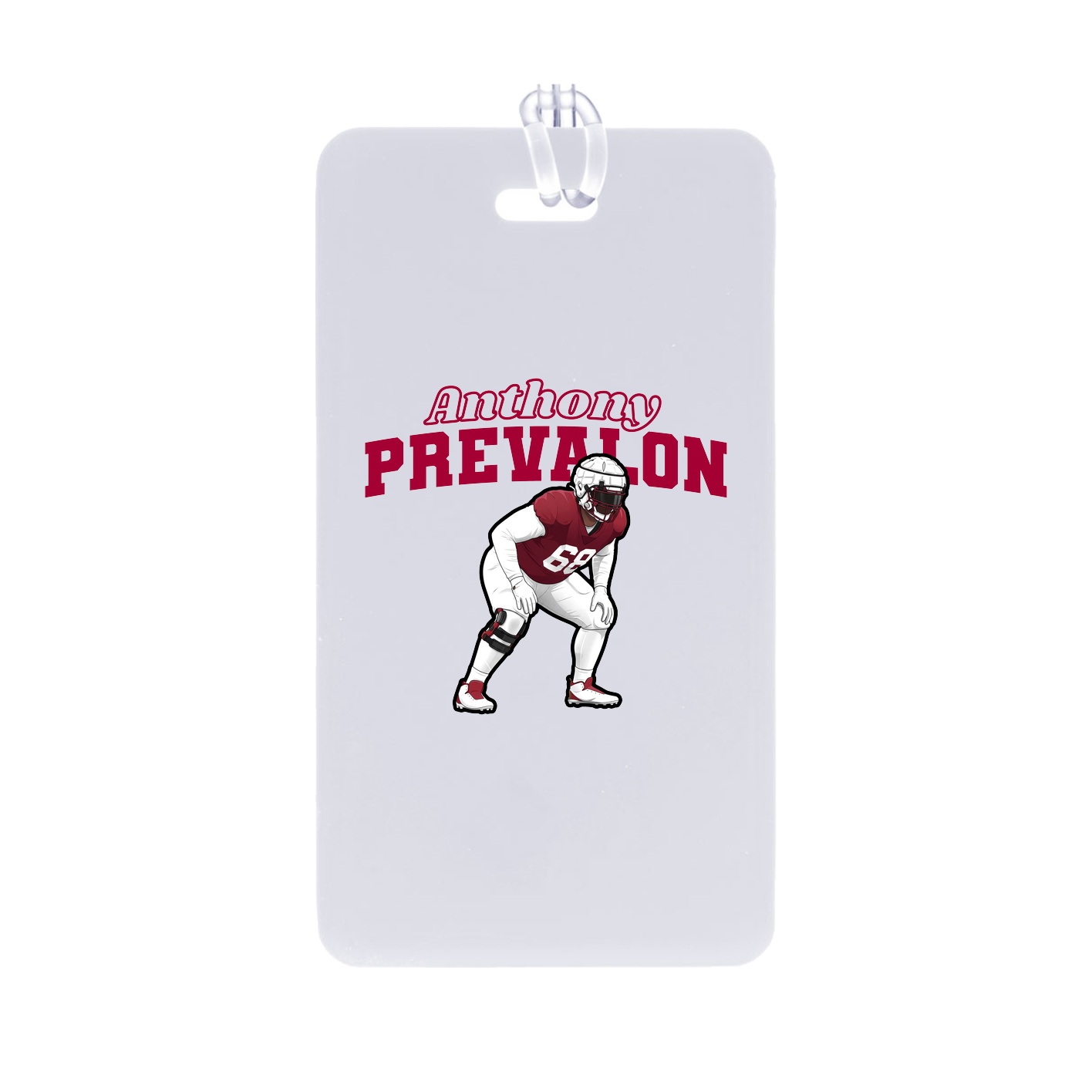 Bag Tag — Name Arch in Classic
