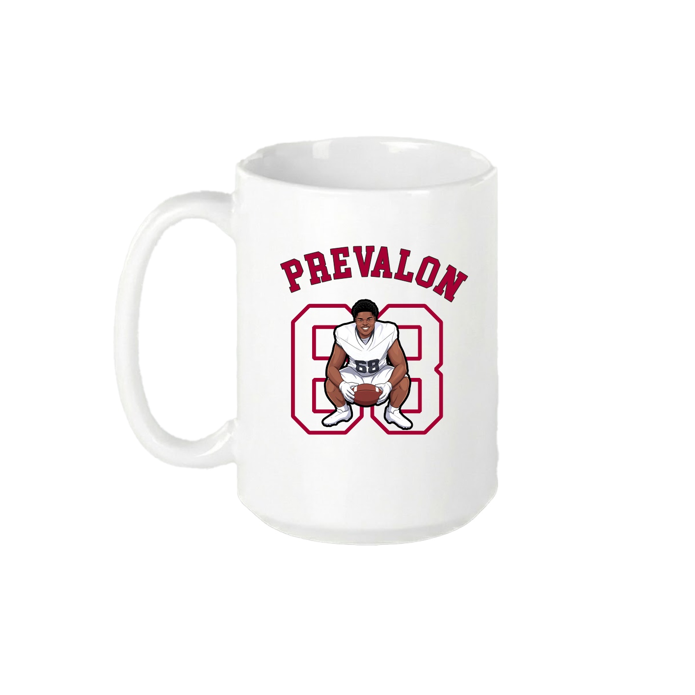 15oz Coffee Mug — Shirsey Arch in White
