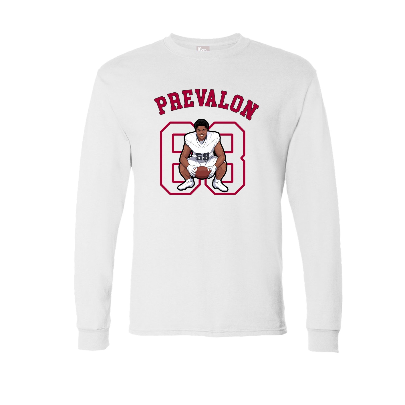Long Sleeve Tee — Shirsey Arch in White