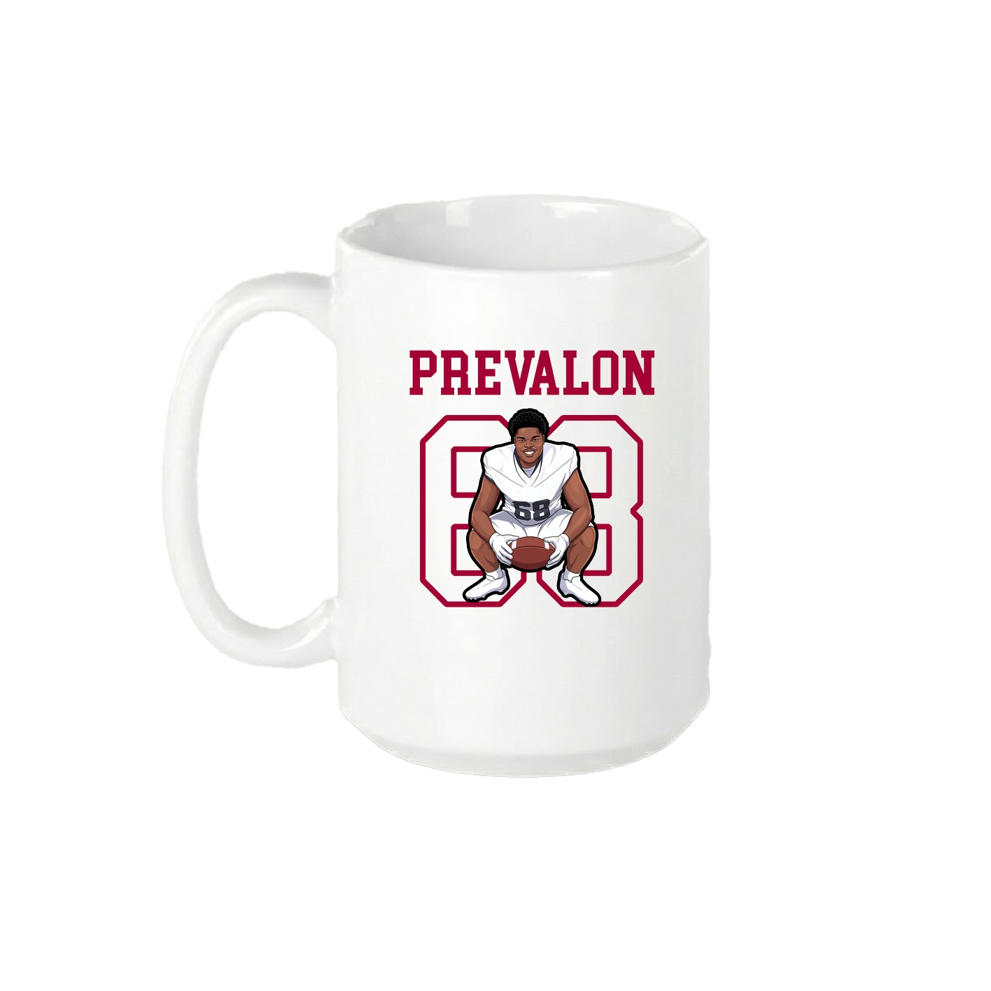 15oz Coffee Mug — Shirsey in White