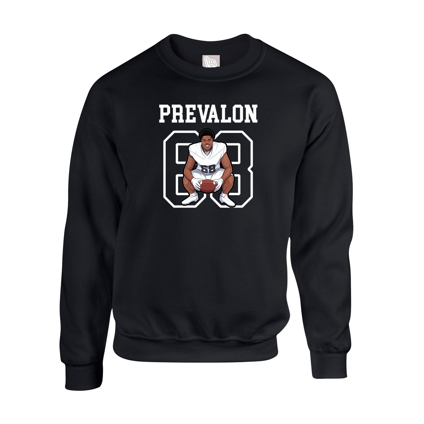 Fleece Crew — Shirsey in Black