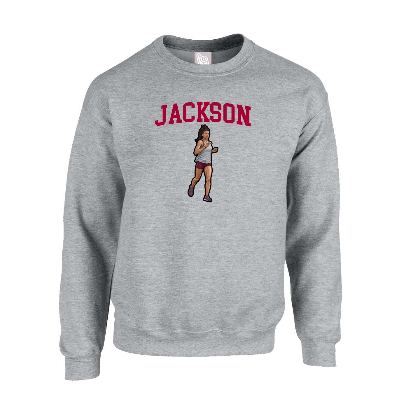 Fleece Crew — Shirsey in Grey