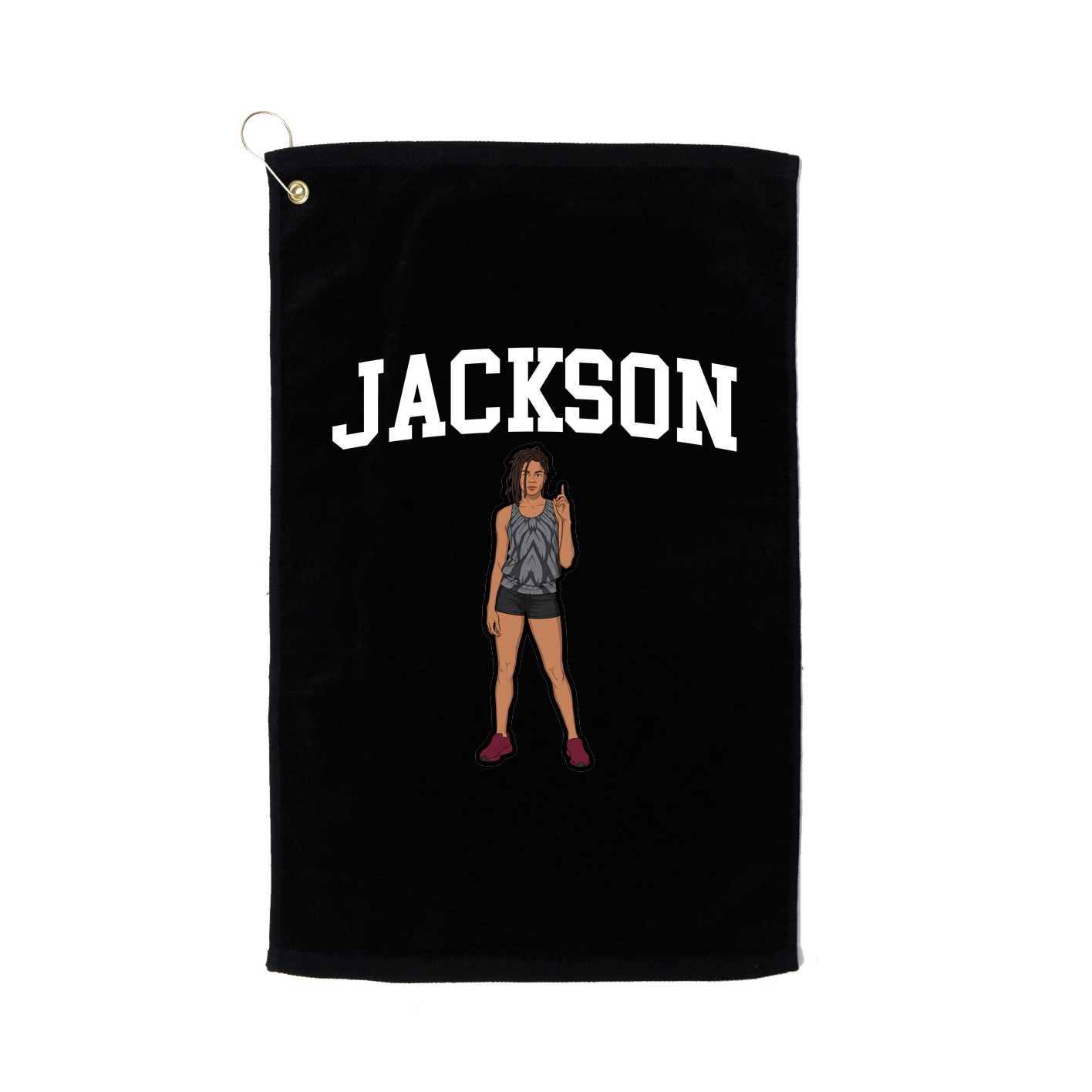 Golf Towel — Shirsey in Black