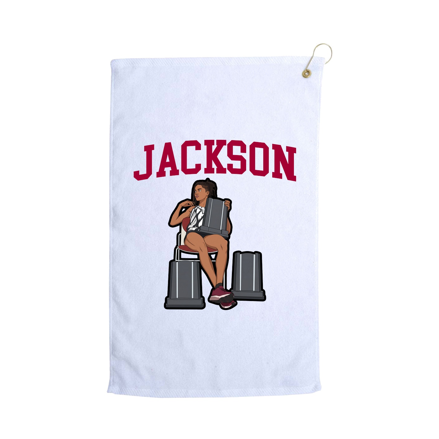 Golf Towel — Shirsey in White