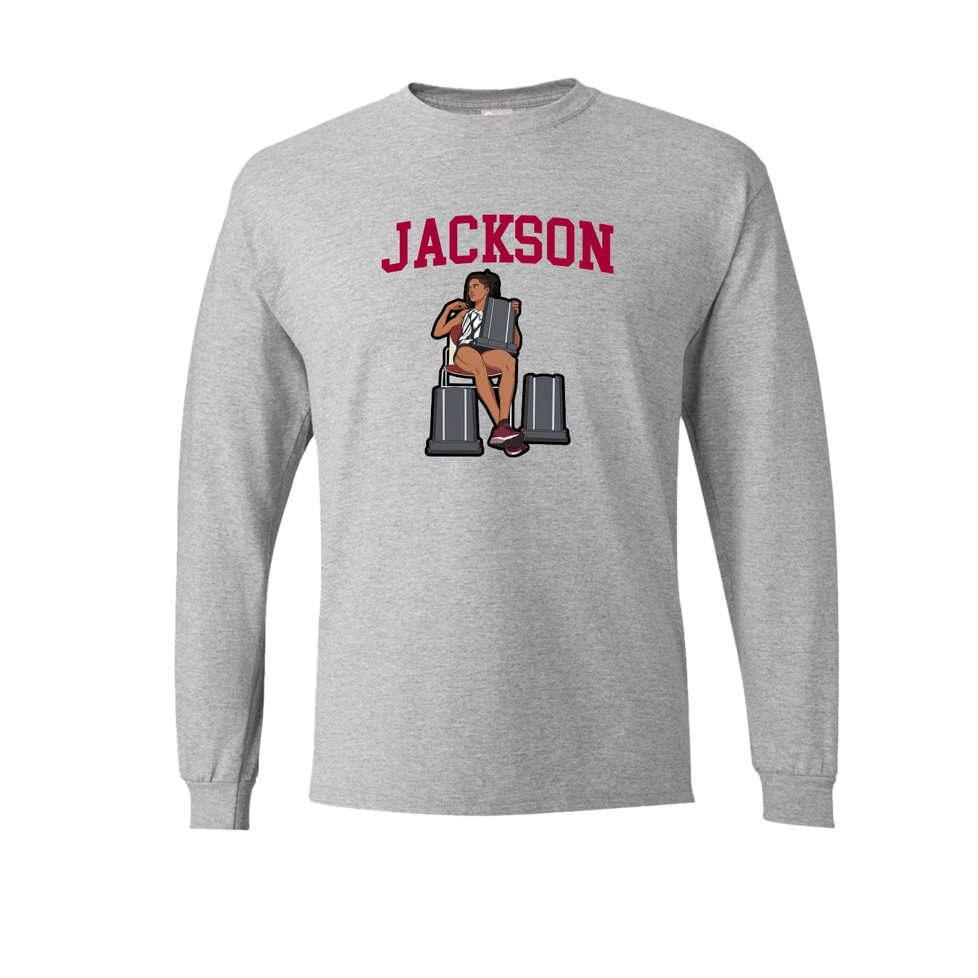 Long Sleeve Tee — Shirsey in Grey