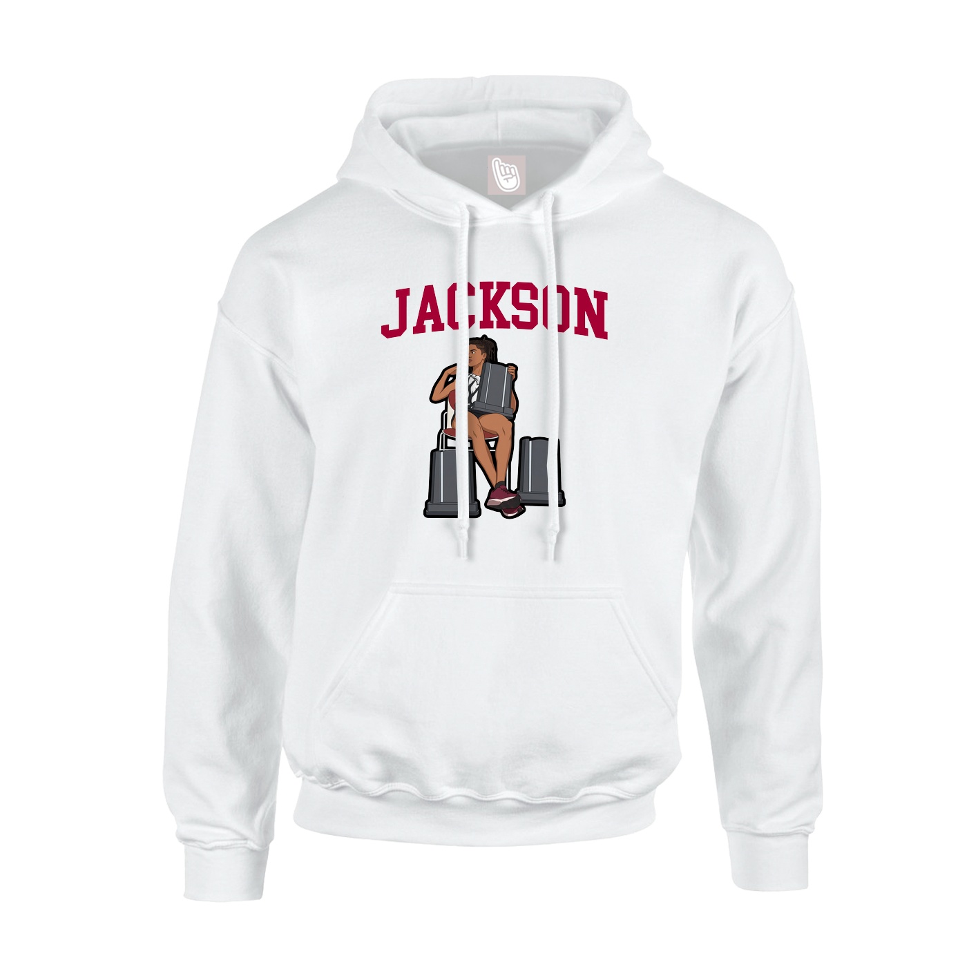 Youth Hoodie — Shirsey in White