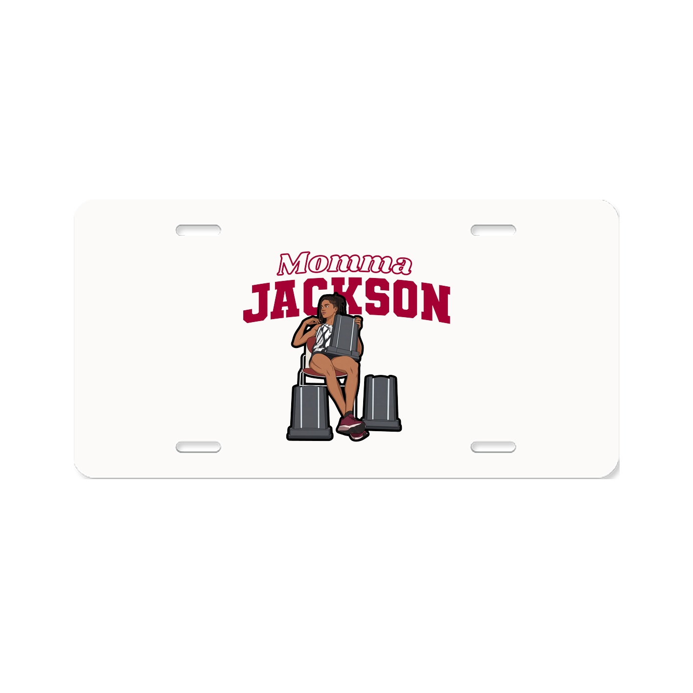 License Plate — Mothers Day Block in Classic