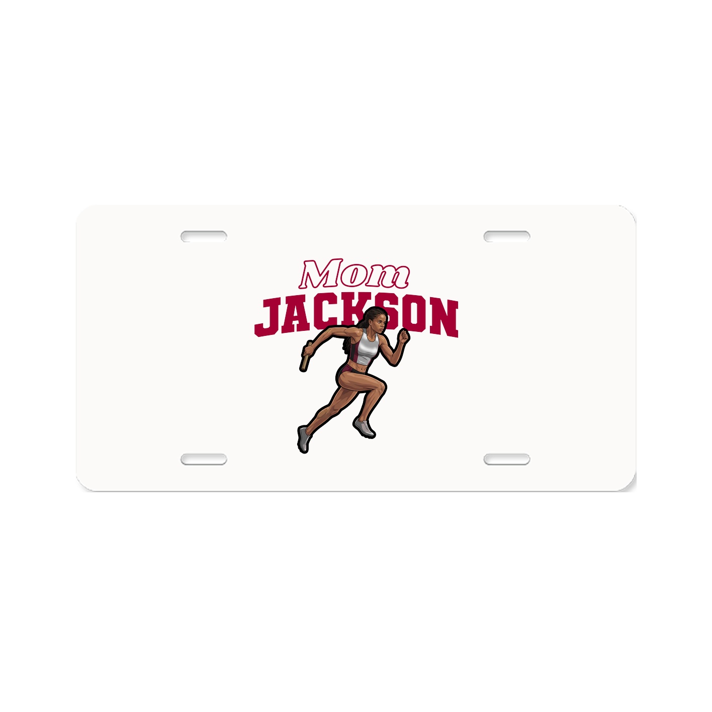 License Plate — Mothers Day Block in Classic