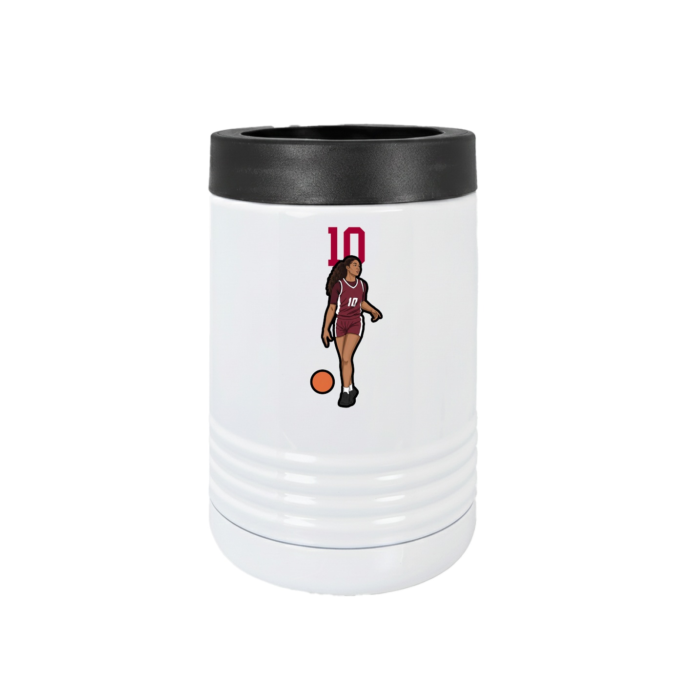 Beverage Holder — Number Top in White