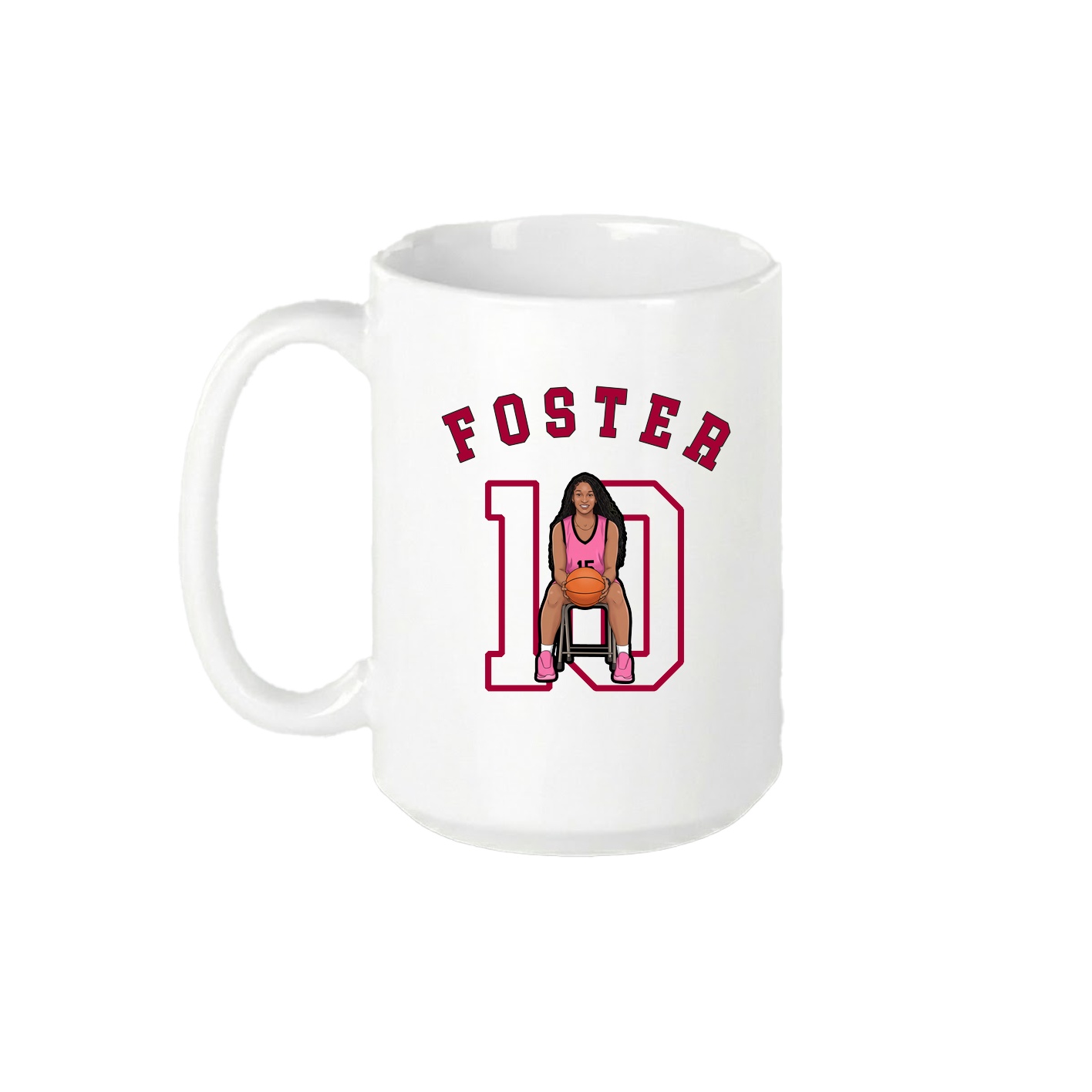 15oz Coffee Mug — Shirsey Arch in White