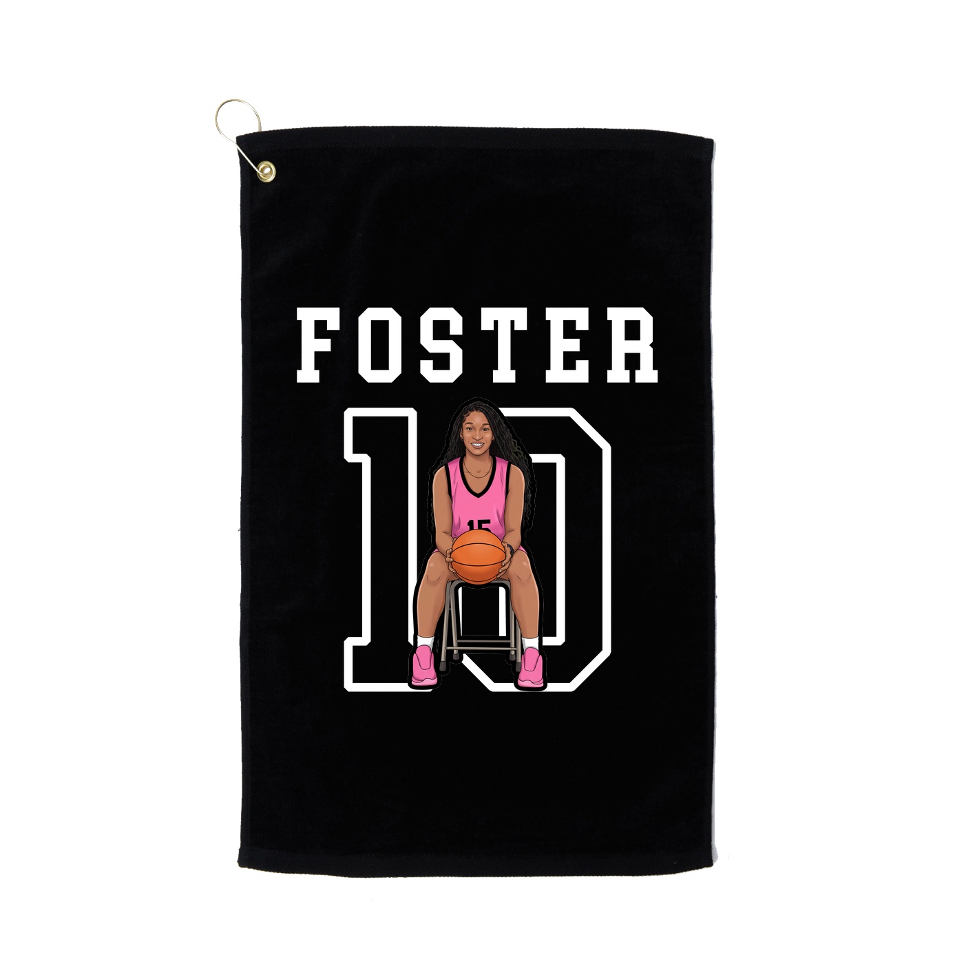Golf Towel — Shirsey in Black
