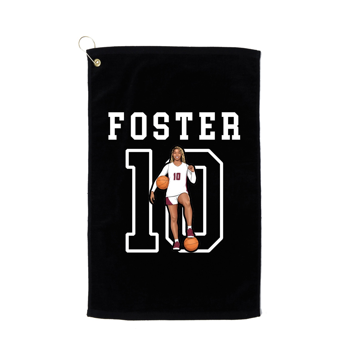 Golf Towel — Shirsey in Black