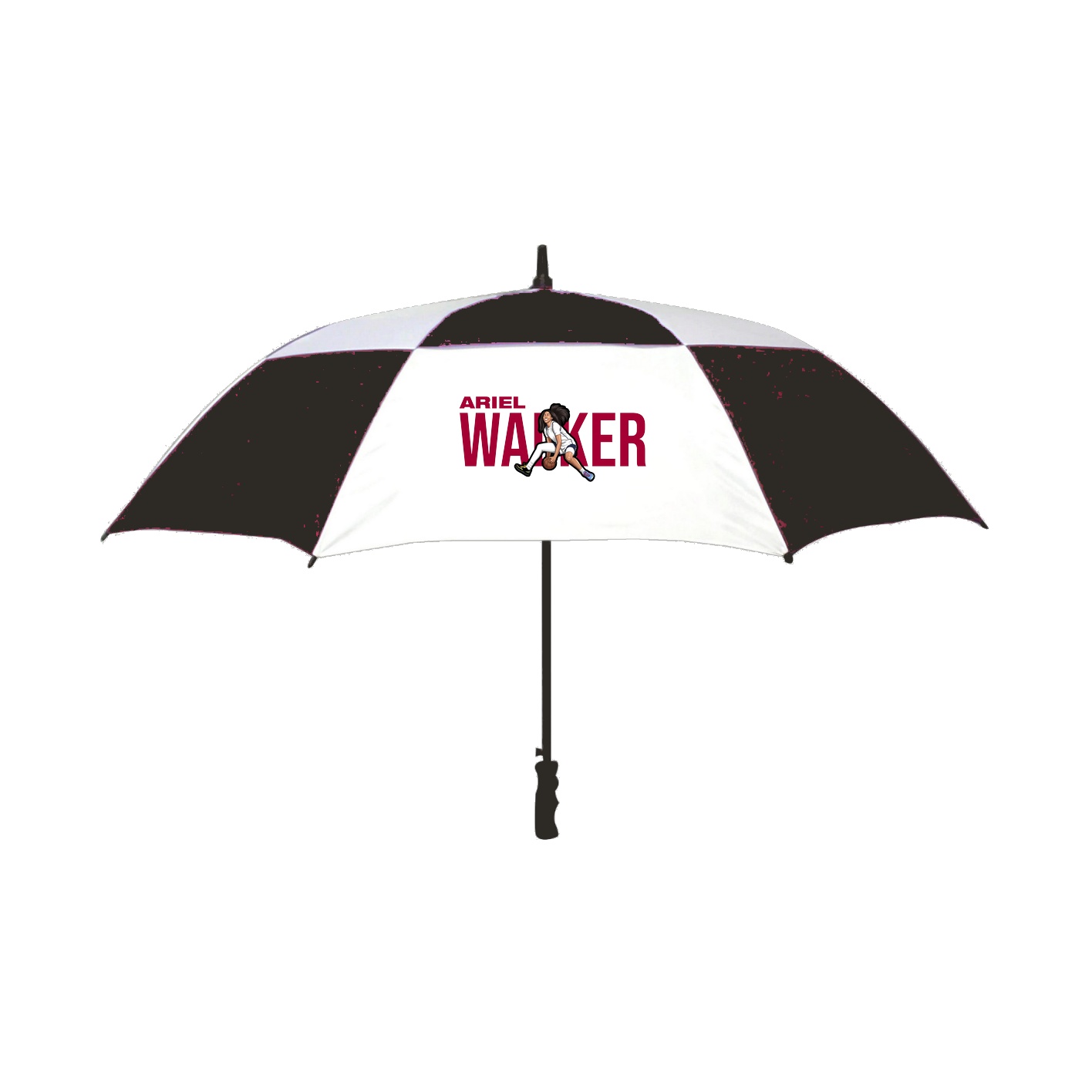 Golf Umbrella — Player Name in Black