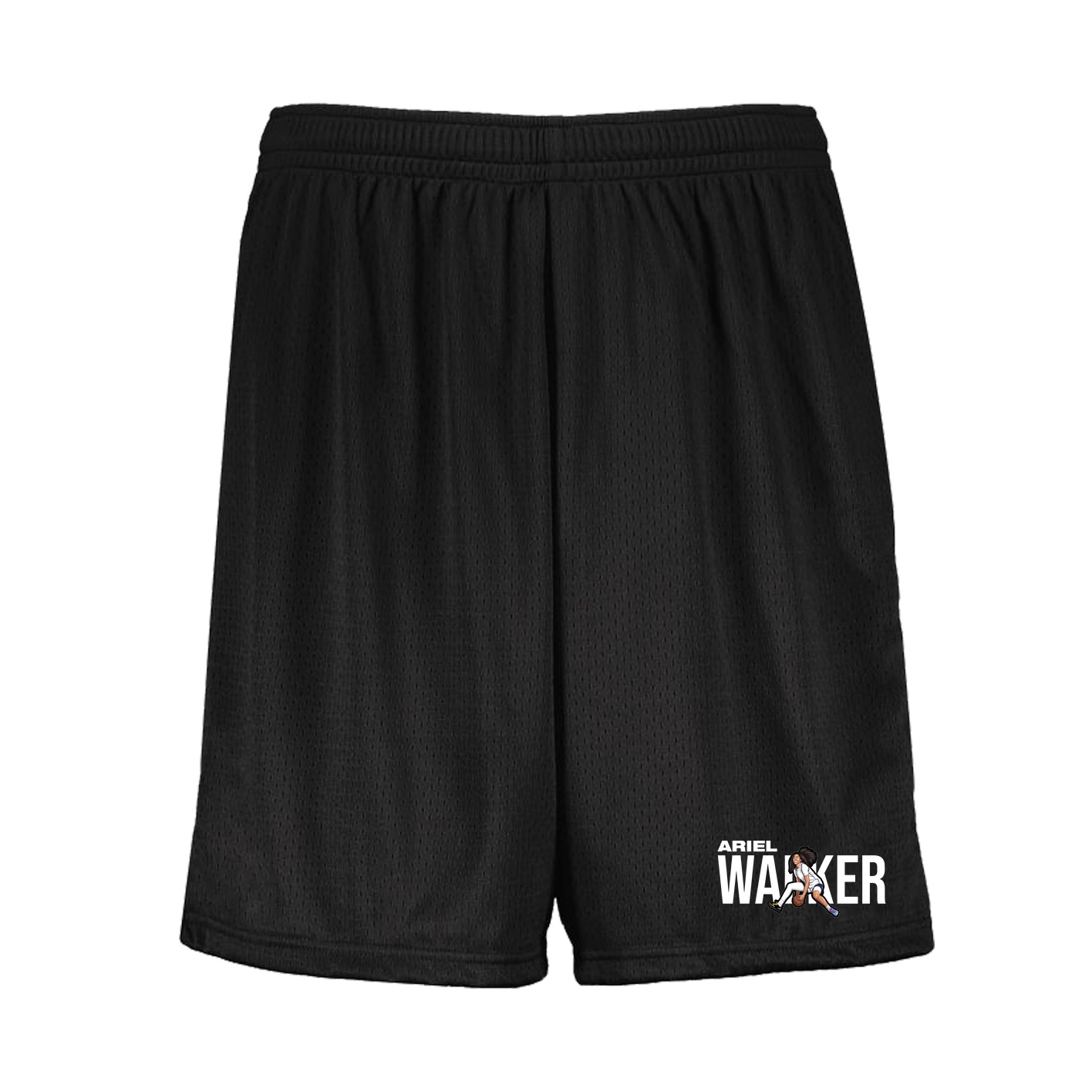 Shorts — Player Name in Black
