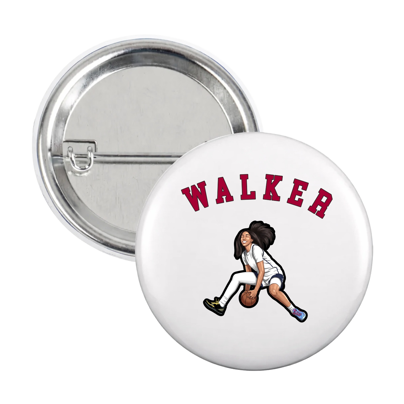 Game Day Button — Shirsey Arch in White