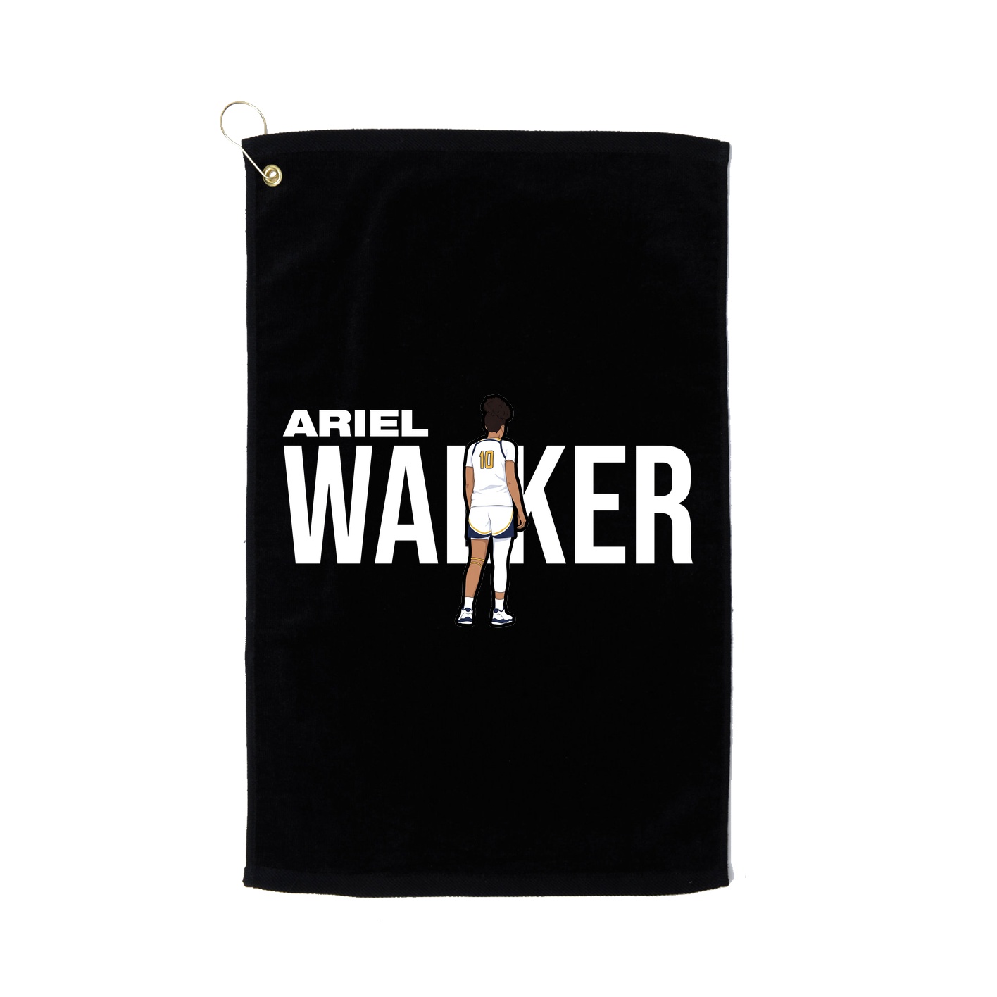 Golf Towel — Player Name in Black