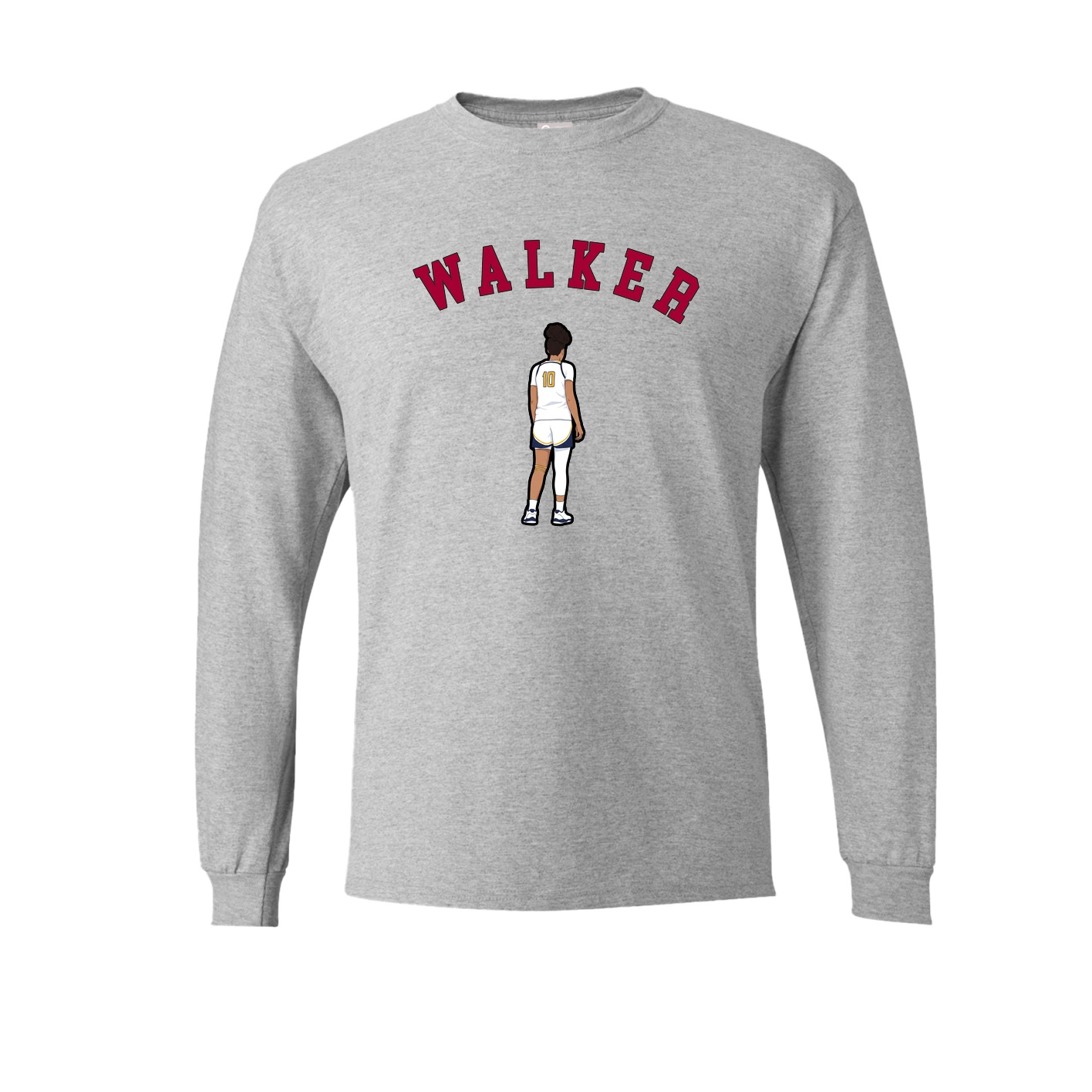 Long Sleeve Tee — Shirsey Arch in Grey